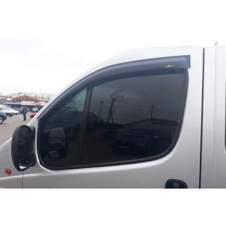 Ветровики на окна (2 шт, HIC) Opel Vivaro 2001-2015 гг. фото 3